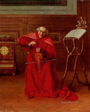 ジョルジュ・クロガート Painting - 『パーフェクト・チューン』の古典主義 反聖職者のジョルジュ・クロガート